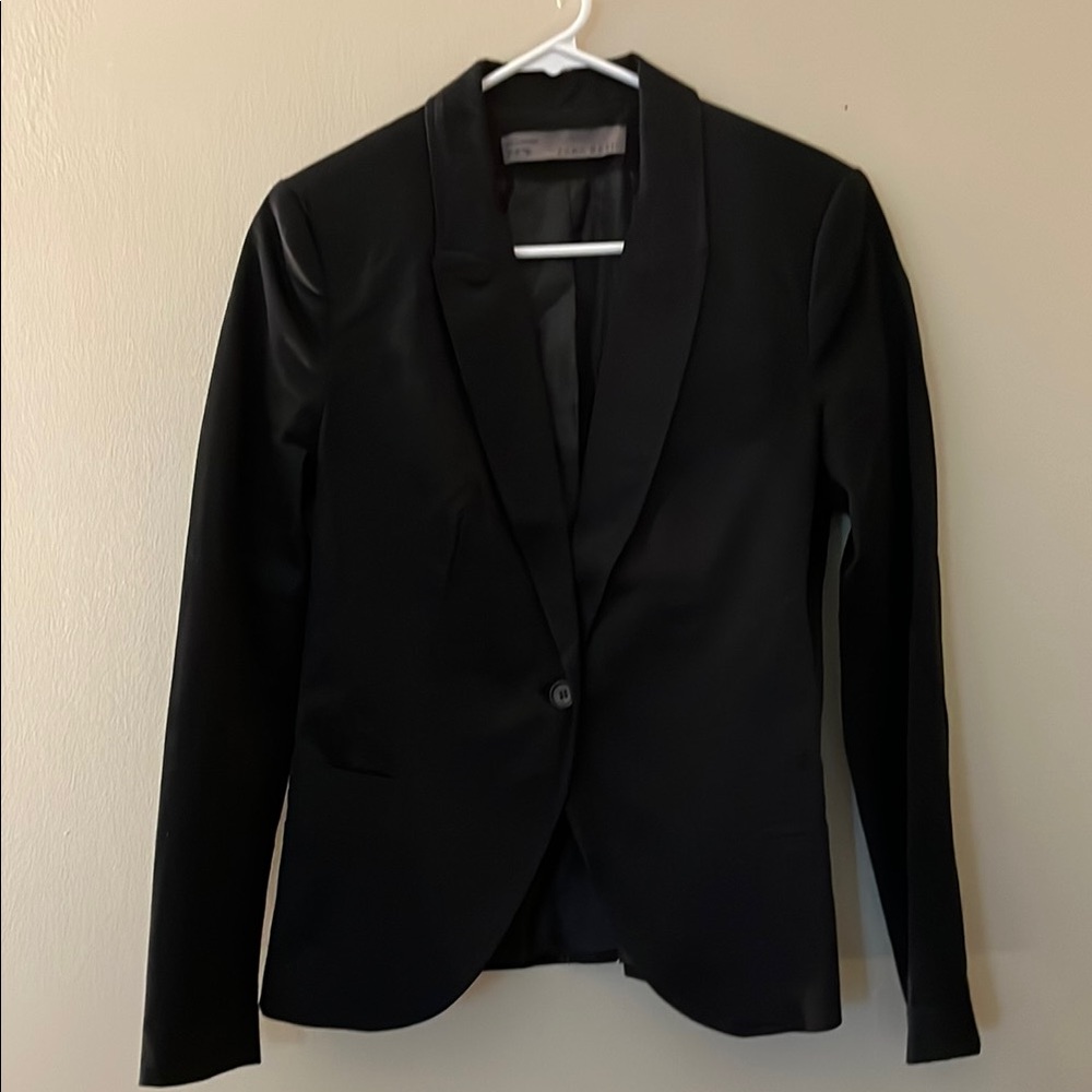 Zara Black Blazer Professional Suit Jacket